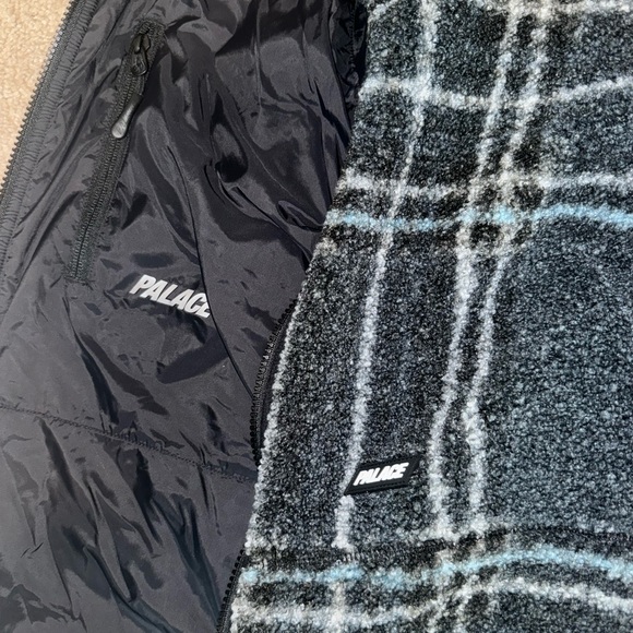 Palace 2 in 1 Reversible Plaid Jacket - Size Large - Picture 1 of 4